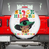 Black History Is My Valentine Spare Tire Cover Women Gift For February - Wonder Print Shop