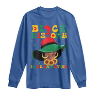 Black History Is My Valentine Long Sleeve Shirt Women Gift For February - Wonder Print Shop