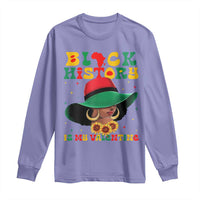 Black History Is My Valentine Long Sleeve Shirt Women Gift For February - Wonder Print Shop