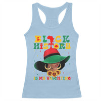 Black History Is My Valentine Racerback Tank Top Women Gift For February - Wonder Print Shop