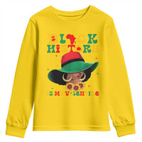 Black History Is My Valentine Youth Sweatshirt Women Gift For February - Wonder Print Shop