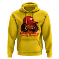 Black History Is My Valentine Hoodie Melanin Pride Valentines Day Gift - Wonder Print Shop