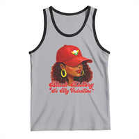 Black History Is My Valentine Tank Top Melanin Pride Valentines Day Gift - Wonder Print Shop