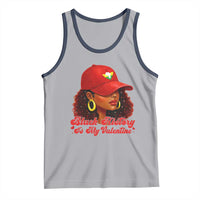 Black History Is My Valentine Tank Top Melanin Pride Valentines Day Gift - Wonder Print Shop