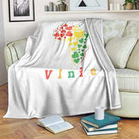 Melanin Queen Black History Month Throw Blanket Is My Valentine - Wonder Print Shop