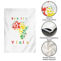 Melanin Queen Black History Month Garden Flag Is My Valentine - Wonder Print Shop