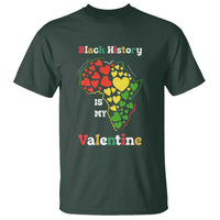Melanin Queen Black History Month T Shirt Is My Valentine - Wonder Print Shop