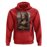 Funny Black Mona Lisa Hoodie Melanin Queen Black History Month - Wonder Print Shop