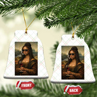 Black Mona Lisa African American Ceramic Ornament Black History Month - Wonder Print Shop