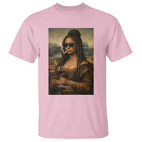 Black Mona Lisa African American T Shirt Black History Month - Wonder Print Shop