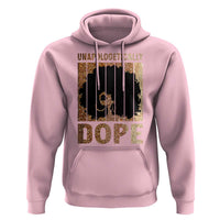 Melanin Queen Glitter Print Hoodie Unapologetically Dope - Wonder Print Shop