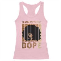 Melanin Queen Glitter Print Racerback Tank Top Unapologetically Dope - Wonder Print Shop