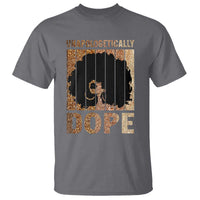 Melanin Queen Glitter Print T Shirt Unapologetically Dope - Wonder Print Shop
