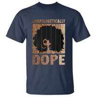 Melanin Queen Glitter Print T Shirt Unapologetically Dope - Wonder Print Shop