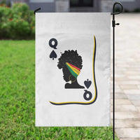 Black Woman Gift Garden Flag Melanin Queen Card - Wonder Print Shop