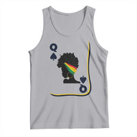 Black Woman Gift Tank Top Melanin Queen Card - Wonder Print Shop