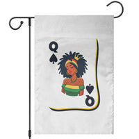 Queen Of Spades Black Girl Garden Flag African American Women Pride - Wonder Print Shop