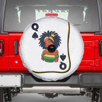 Queen Of Spades Black Girl Spare Tire Cover African American Women Pride - Wonder Print Shop