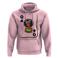 Queen Of Spades Black Girl Hoodie African American Women Pride - Wonder Print Shop