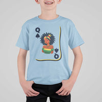 Queen Of Spades Black Girl T Shirt For Kid African American Women Pride - Wonder Print Shop