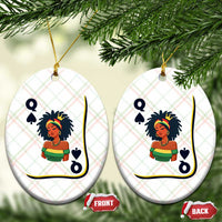 Queen Of Spades Black Girl Ceramic Ornament African American Women Pride - Wonder Print Shop
