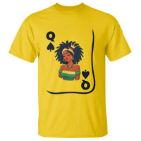 Queen Of Spades Black Girl T Shirt African American Women Pride - Wonder Print Shop