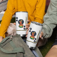 Queen Of Spades Black Girl Tumbler Cup African American Women Pride - Wonder Print Shop