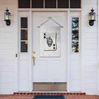 Black King Lion Garden Flag African American Black History Month Gift - Wonder Print Shop