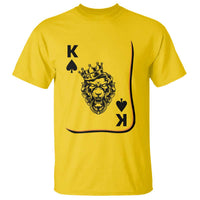 Black King Lion T Shirt African American Black History Month Gift - Wonder Print Shop
