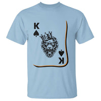 Black King Lion T Shirt African American Black History Month Gift - Wonder Print Shop