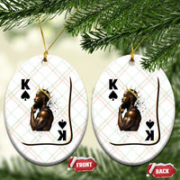 King Of Spades Black Man Ceramic Ornament African American Men Pride - Wonder Print Shop