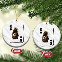 King Of Spades Black Man Ceramic Ornament African American Men Pride - Wonder Print Shop