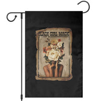 Black Girl Magic Garden Flag Feminist Black Women In History - Wonder Print Shop