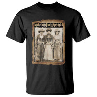 Black Cowgirl Pride T Shirt Western Black History Month Gift - Wonder Print Shop