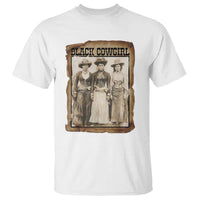 Black Cowgirl Pride T Shirt Western Black History Month Gift - Wonder Print Shop