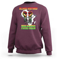 African American Civil Rights Gift Sweatshirt Breaking Every Chain - Wonder Print Shop
