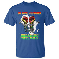 African American Civil Rights Gift T Shirt Breaking Every Chain - Wonder Print Shop