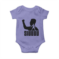 Siuuuu Number Seven Soccer Celebration Baby Onesie Funny Sport Lovers Gift