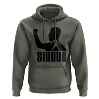 Siuuuu Number Seven Soccer Celebration Hoodie Funny Sport Lovers Gift