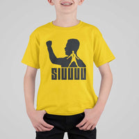 Siuuuu Number Seven Soccer Celebration T Shirt For Kid Funny Sport Lovers Gift