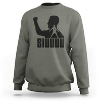 Siuuuu Number Seven Soccer Celebration Sweatshirt Funny Sport Lovers Gift