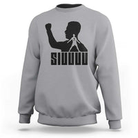 Siuuuu Number Seven Soccer Celebration Sweatshirt Funny Sport Lovers Gift