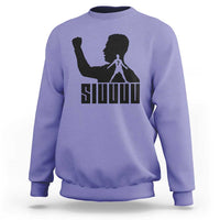 Siuuuu Number Seven Soccer Celebration Sweatshirt Funny Sport Lovers Gift
