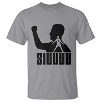 Siuuuu Number Seven Soccer Celebration T Shirt Funny Sport Lovers Gift
