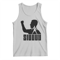 Siuuuu Number Seven Soccer Celebration Tank Top Funny Sport Lovers Gift