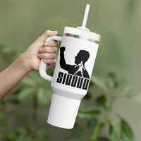 Siuuuu Number Seven Soccer Celebration Tumbler With Handle Funny Sport Lovers Gift