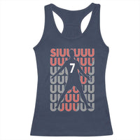 Siuuuu Soccer Celebration Racerback Tank Top Gift For Fans