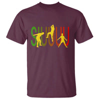 Funny Game Day Soccer Celebration Gift T Shirt Siuuuu
