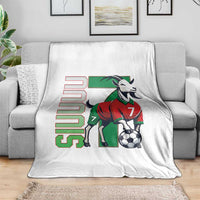 Siuuuu Game Day Soccer Celebration Throw Blanket Gift For Fans