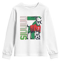 Siuuuu Game Day Soccer Celebration Youth Sweatshirt Gift For Fans